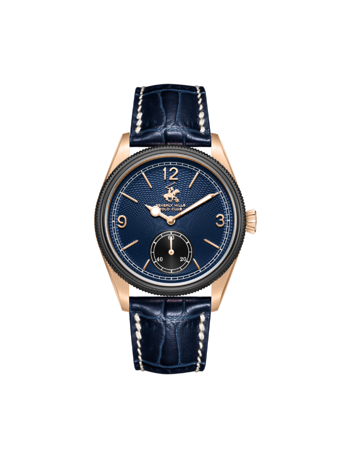 Beverly Hills Polo Club Men's Analog Dark Blue Dial Watch - BP3807X.599