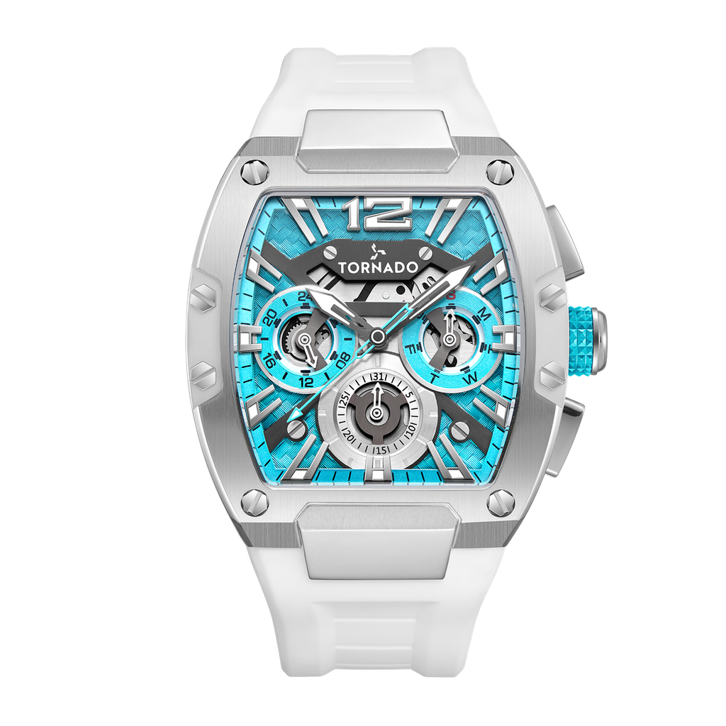 Tornado XENITH Men's Analog Black Dial Watch - T23105-SSWL