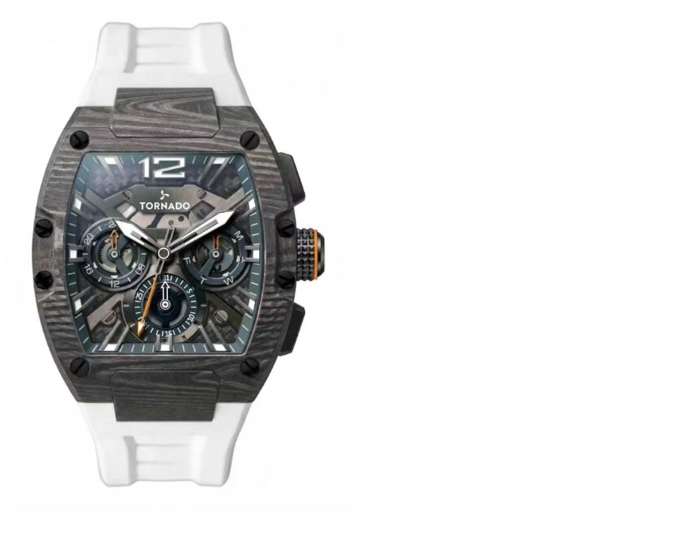 TORNADO Men Chronograph Fn Black Dial T23105L-XFWB 