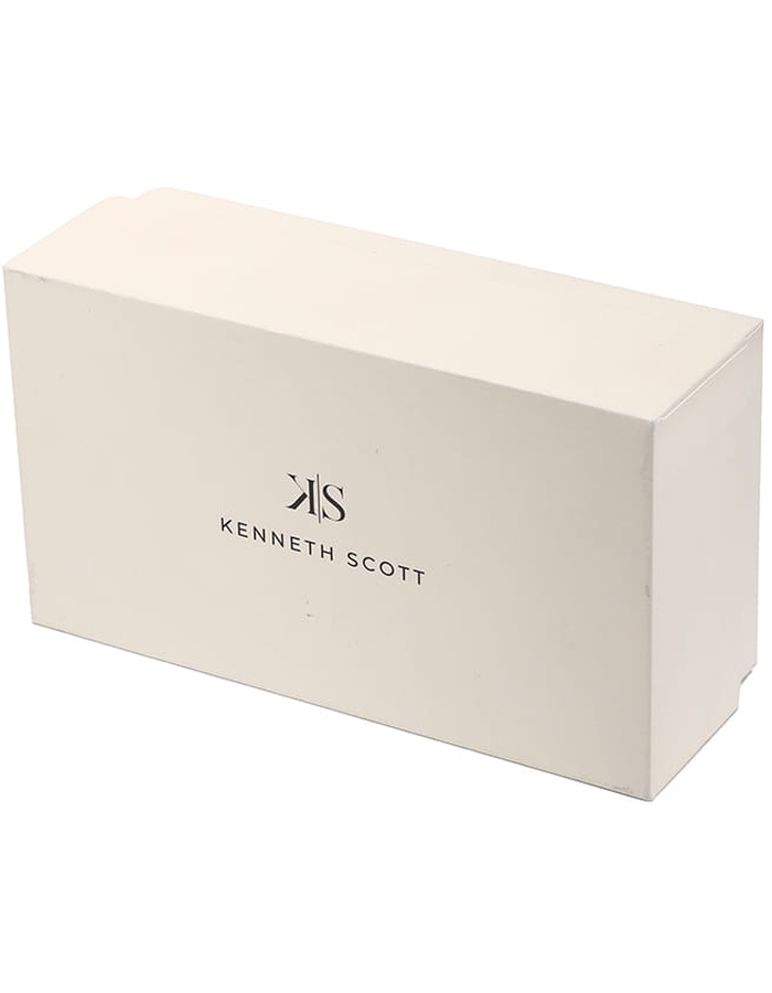 Kenneth Scott Women's Analog Black Dial Watch - K23510-SBSB