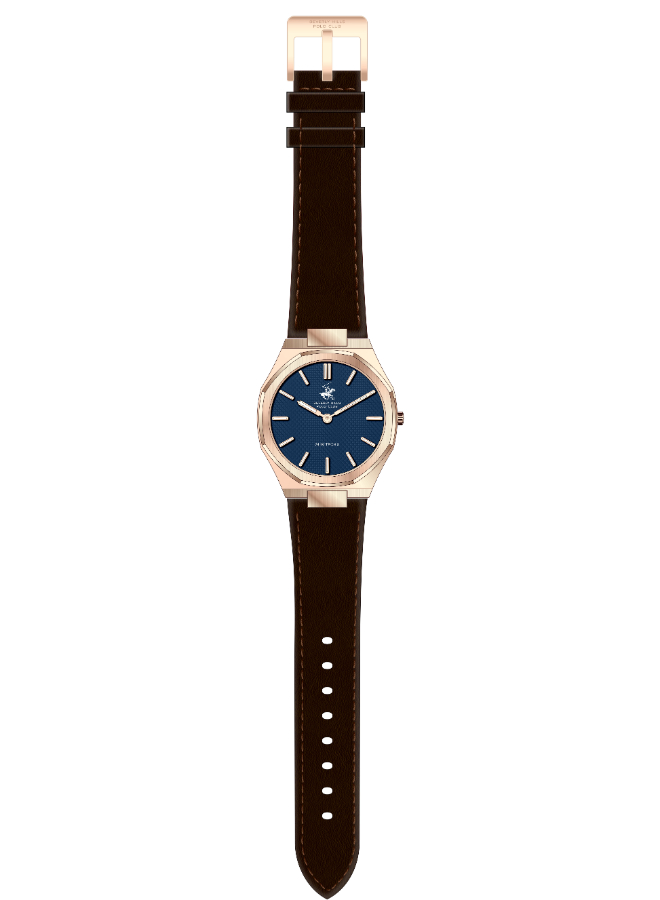 Beverly Hills Polo Club Men's Analog Blue Dial Watch - BP3607X.492