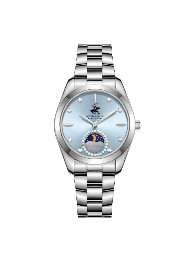 Beverly Hills Polo Club Women's Analog Blue Dial Watch - BP3833X.300