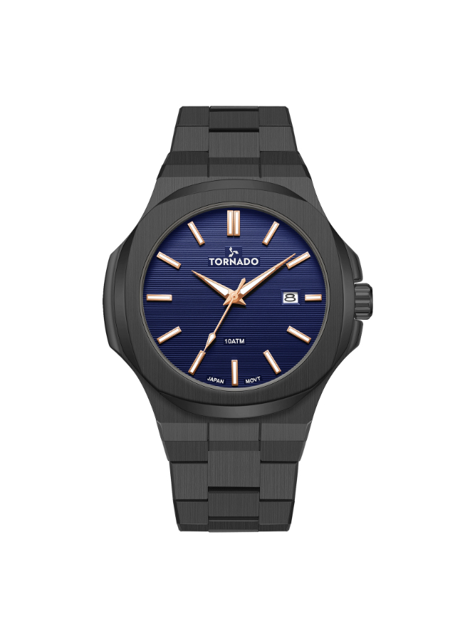 TORNADO AURORA EON Men's Analog Blue Dial Watch - T21001-XBXNK