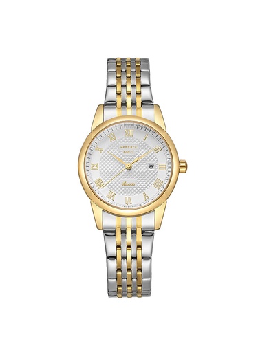 [K23530-TBTW] Kenneth Scott Women's Analog White Dial Watch - K23530-TBTW