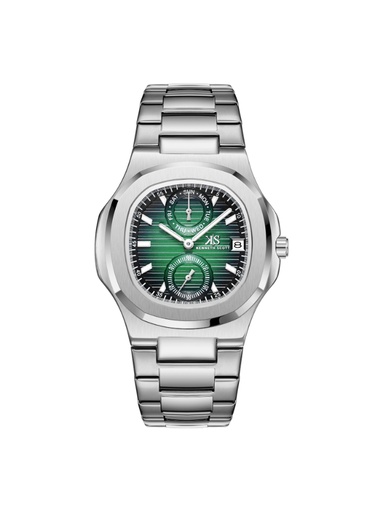 [K25002-SBSH] Kenneth Scott Men's Analog Green Dial Watch - K25002-SBSH