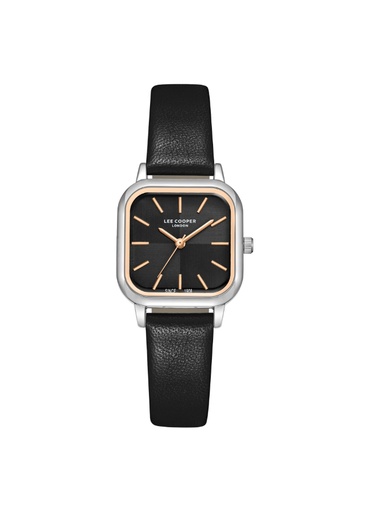 [LC08152.351] Lee Cooper Women's Analog Black Dial Watch - LC08152.351