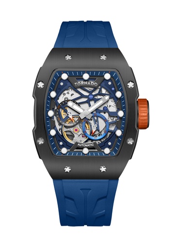 [T24302-XSNN] Tornado Xenith Autonova Men's Automatic Dark Blue Dial Watch - T24302-XSNN