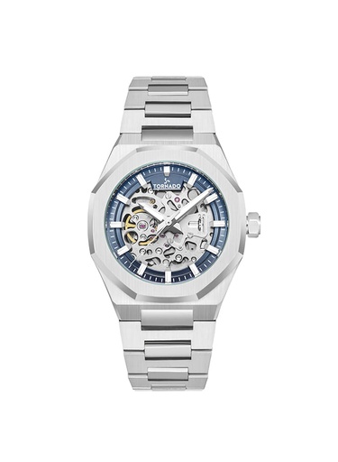 [T24303-SBSN] Tornado AUTONOVA AUTOMATIC Men's Automatic Dark Blue Dial Watch - T24303-SBSN