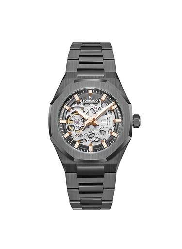[T24303-XBXXK] Tornado AUTONOVA AUTOMATIC Men's Automatic Grey Dial Watch - T24303-XBXXK