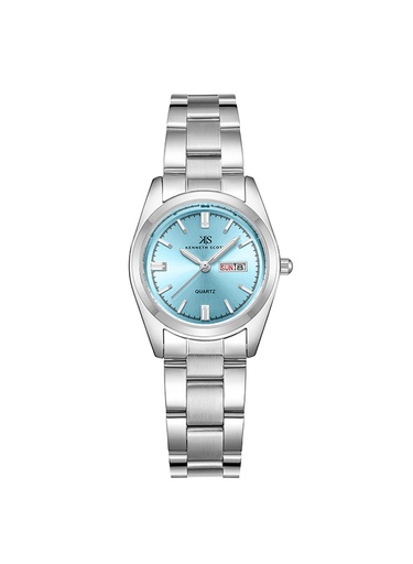 [K23543-SBSL] Kenneth Scott Women's Analog Light blue Dial Watch - K23543-SBSL