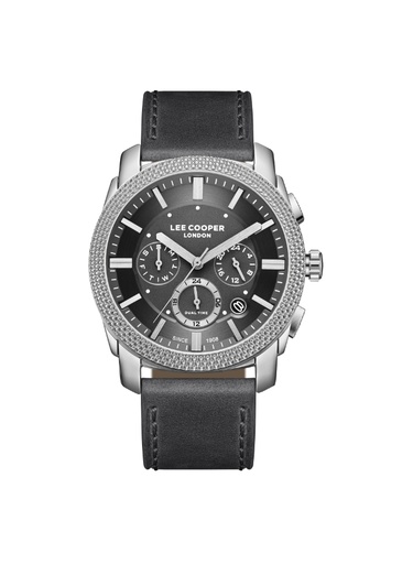 [LC08178.399] Lee Cooper Men's Multi Function Dark Blue Dial Watch - LC08178.399
