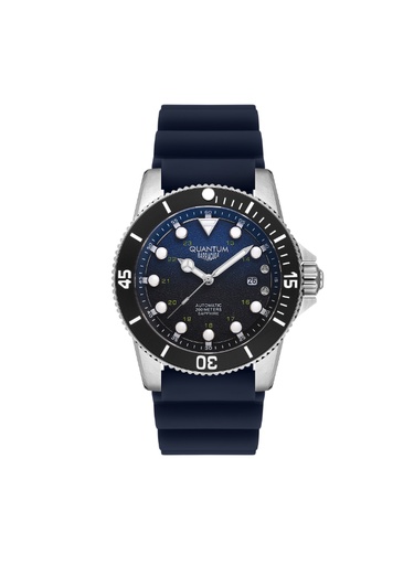 [BAR1115.399] QUANTUM Men's Automatic Blue Dial Watch - BAR1115.399