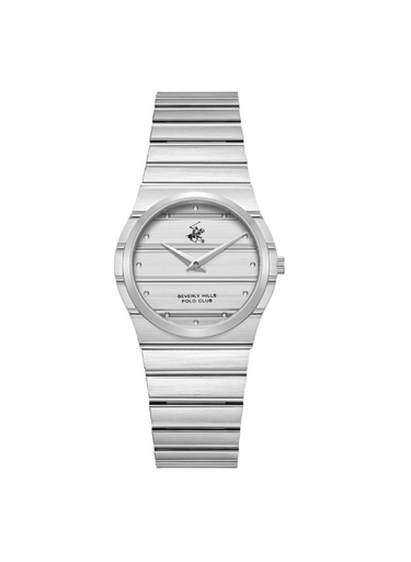 [BP3818X.330] Beverly Hills Polo Club Women's Analog Silver Dial Watch - BP3818X.330
