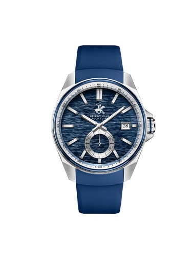 [BP3837X.399] Beverly Hills Polo Club Men's Multi Function Blue Dial Watch - BP3837X.399