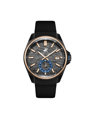 [BP3837X.651] Beverly Hills Polo Club Men's Multi Function Grey Dial Watch - BP3837X.651