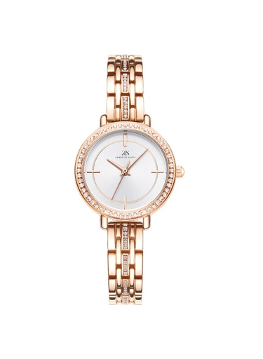 [K23532-RBKW] Kenneth Scott Women's Analog White Dial Watch - K23532-RBKW