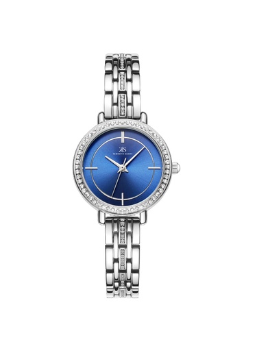 [K23532-SBSN] Kenneth Scott Women's Analog Blue Dial Watch - K23532-SBSN