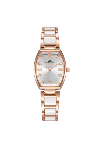 [K23520-RCWW] Kenneth Scott Women's Analog White Dial Watch - K23520-RCWW