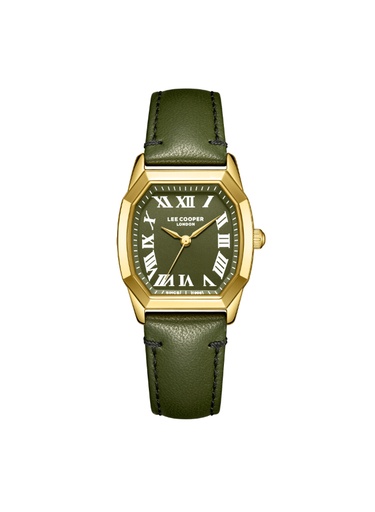 [LC08202.175] Lee Cooper Women's Analog Dark Green Dial Watch - LC08202.175