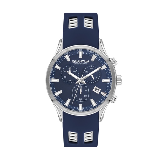 [PWG1020.399] Quantum Men's Chronograph Dark Blue Dial Watch - PWG12.399