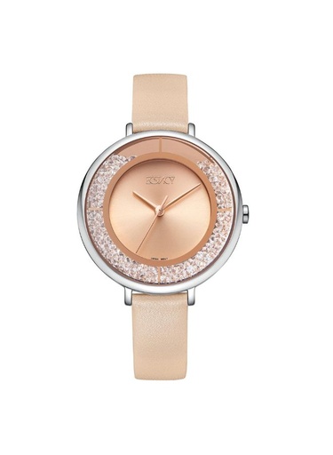 [E23501-SLCK] Ecstacy Women's Analog Rose Gold Dial Watch - E23501-SLCK